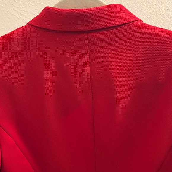 Tommy Hilfiger Red Blazer with Blue Accents - Picture 6 of 8